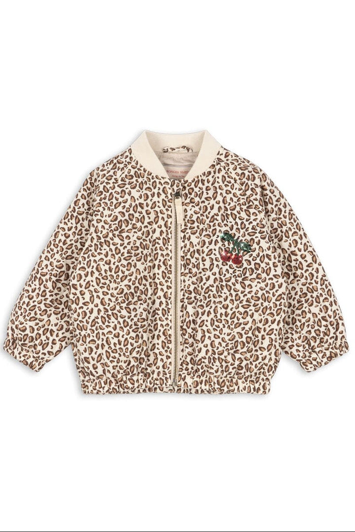 Konges Sløjd - Juno Printed Sequin Bomber Jacket Ks104884 - Leo Jakker 