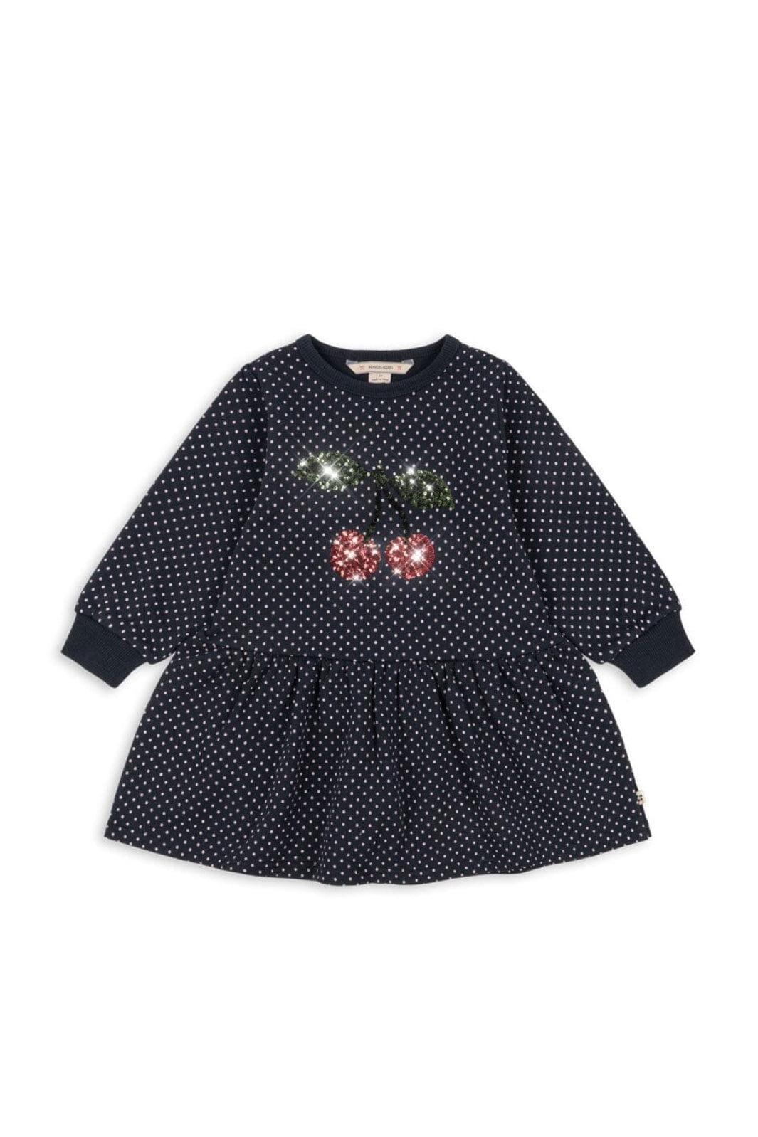 Konges Sløjd - Lou Dot Sequin Sweat Dress Gots Ks106118 - Dot Tout Petite