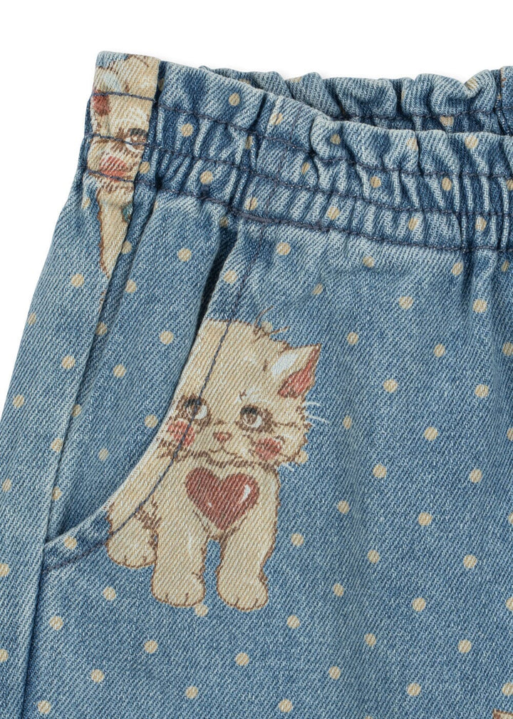 Konges Sløjd - Magot Frill Pants Gots Ks106129 - Ciao Miao Bukser 