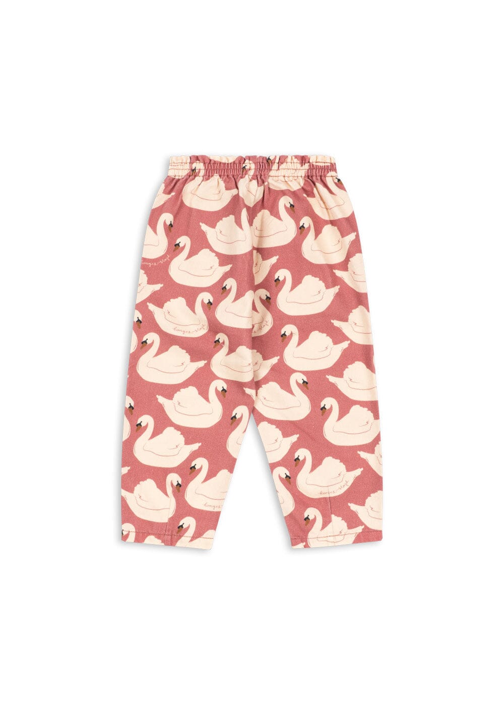 Konges Sløjd - Magot Frill Pants Gots Ks106129 - Swan Rose
