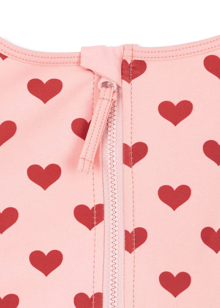 Konges Sløjd - Manuca Frill Onesie Grs Ks103262 - Amour Pink Bodystockings 