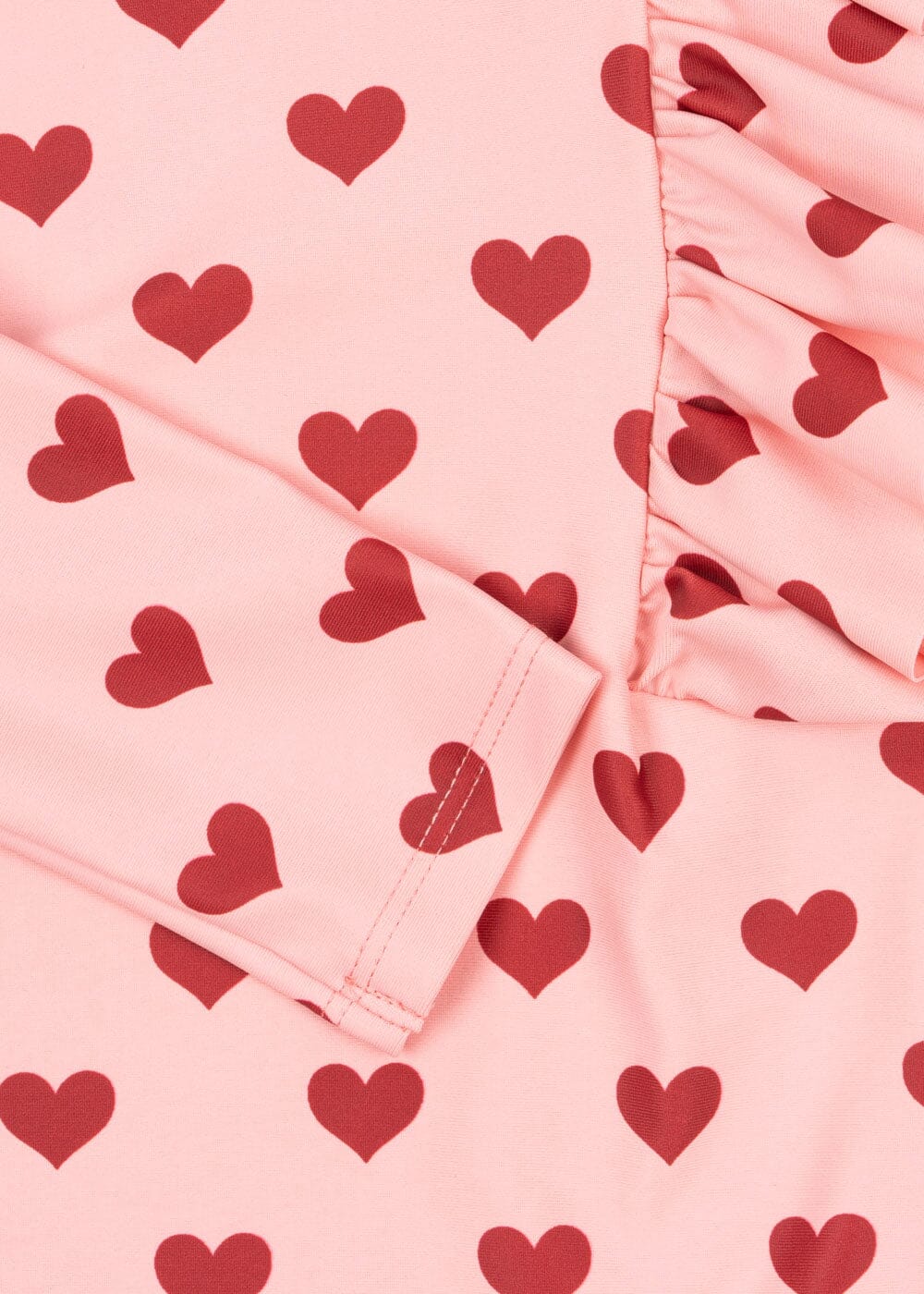 Konges Sløjd - Manuca Frill Onesie Grs Ks103262 - Amour Pink Bodystockings 