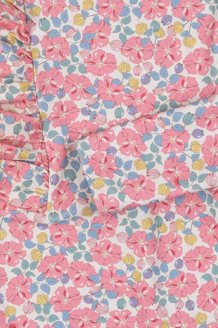 Konges Sløjd - Manuca Frill Onesie Grs Ks103262 - Rose Anglaise
