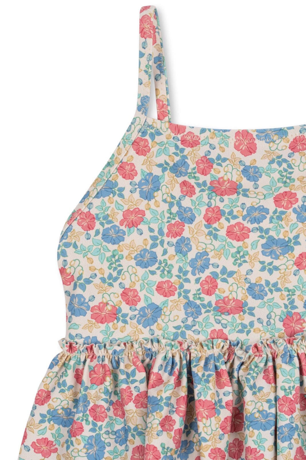 Konges Sløjd - Manuca Frill Swimsuit Grs Ks102513 - Fiola