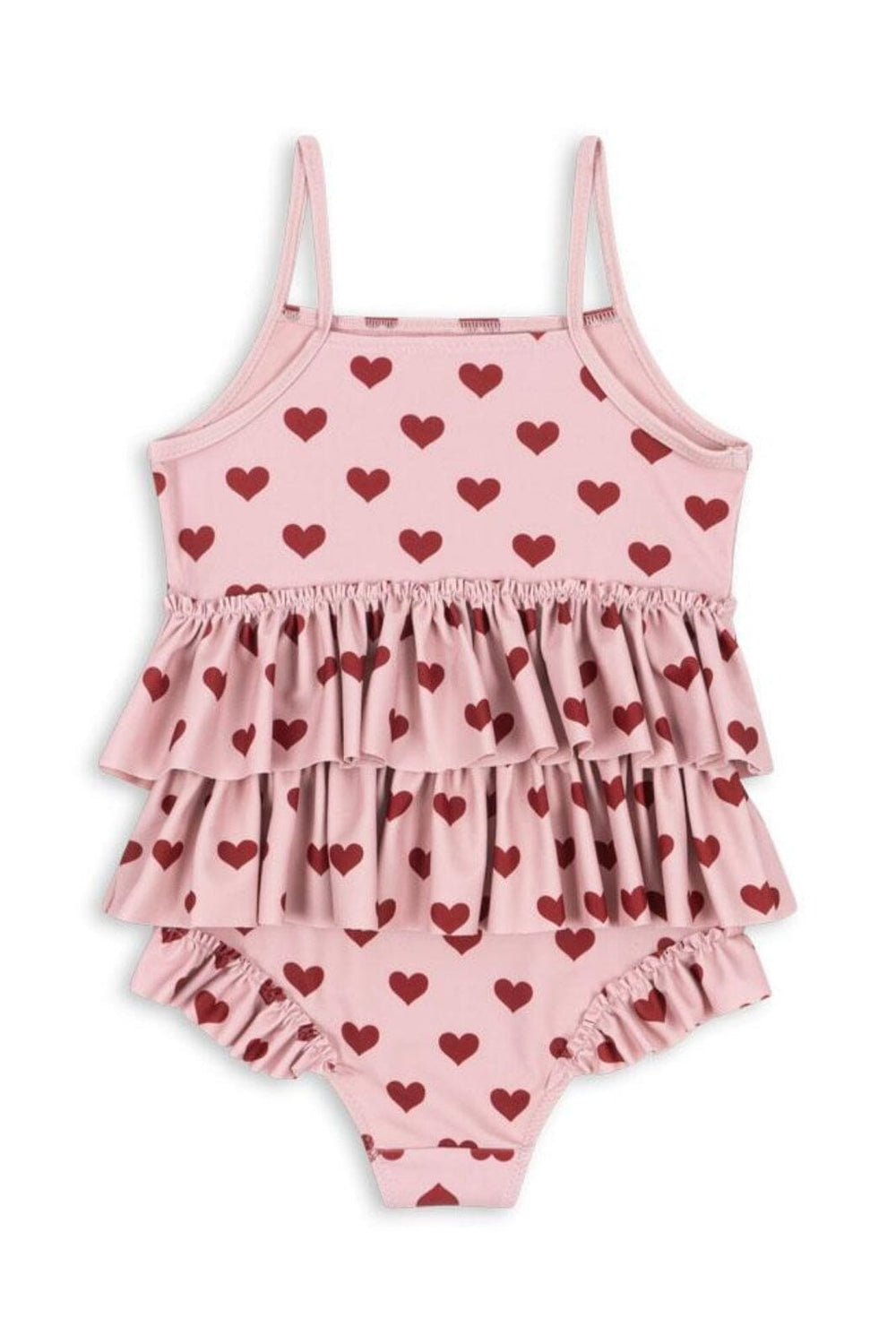Konges Sløjd - Manuca Frill Swimsuit Grs Ks103264 - Amour Pink