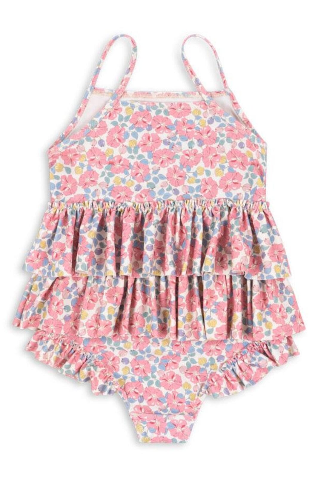 Konges Sløjd - Manuca Frill Swimsuit Grs Ks103264 - Rose Anglaise