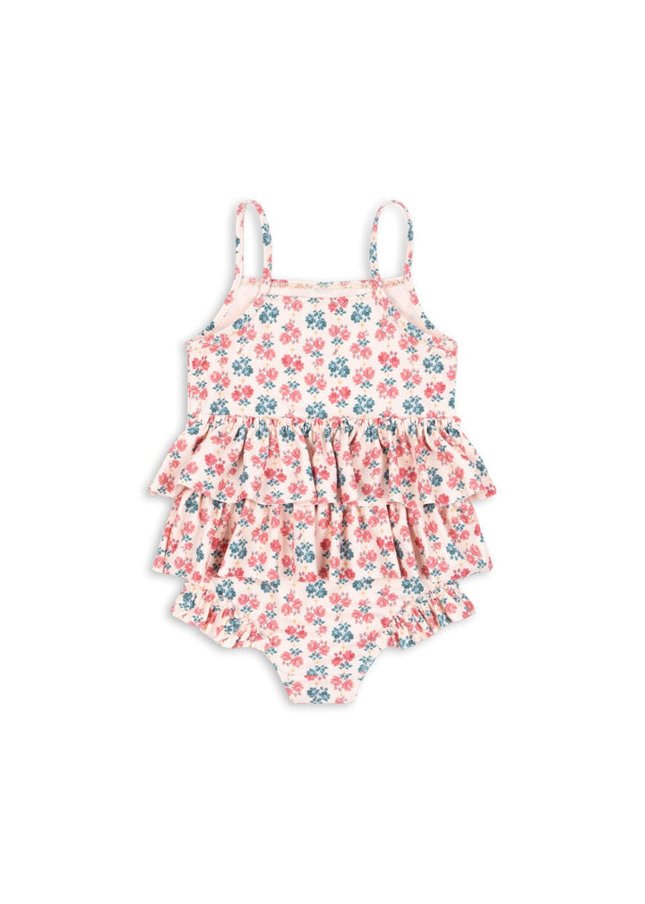 Konges Sløjd - Manuca Frill Swimsuit Grs Ks104988 - Lumina Rose Badedragter 