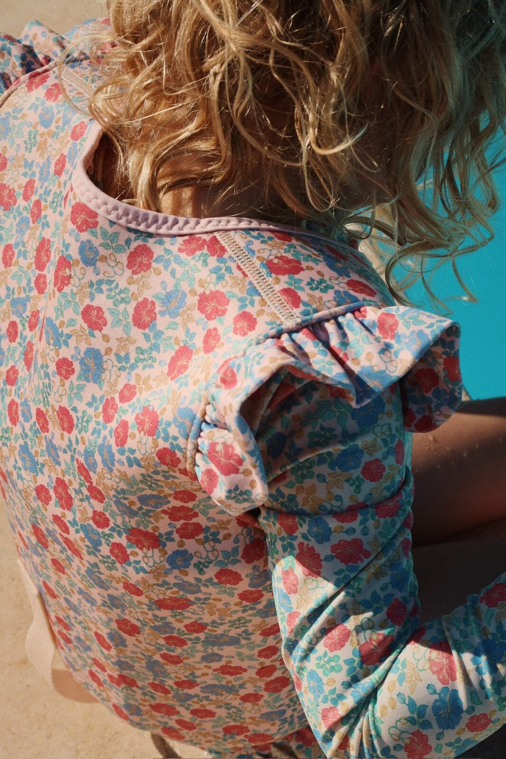 Konges Sløjd - Manuca Ls Swimsuit Grs Ks102514 - Fiola
