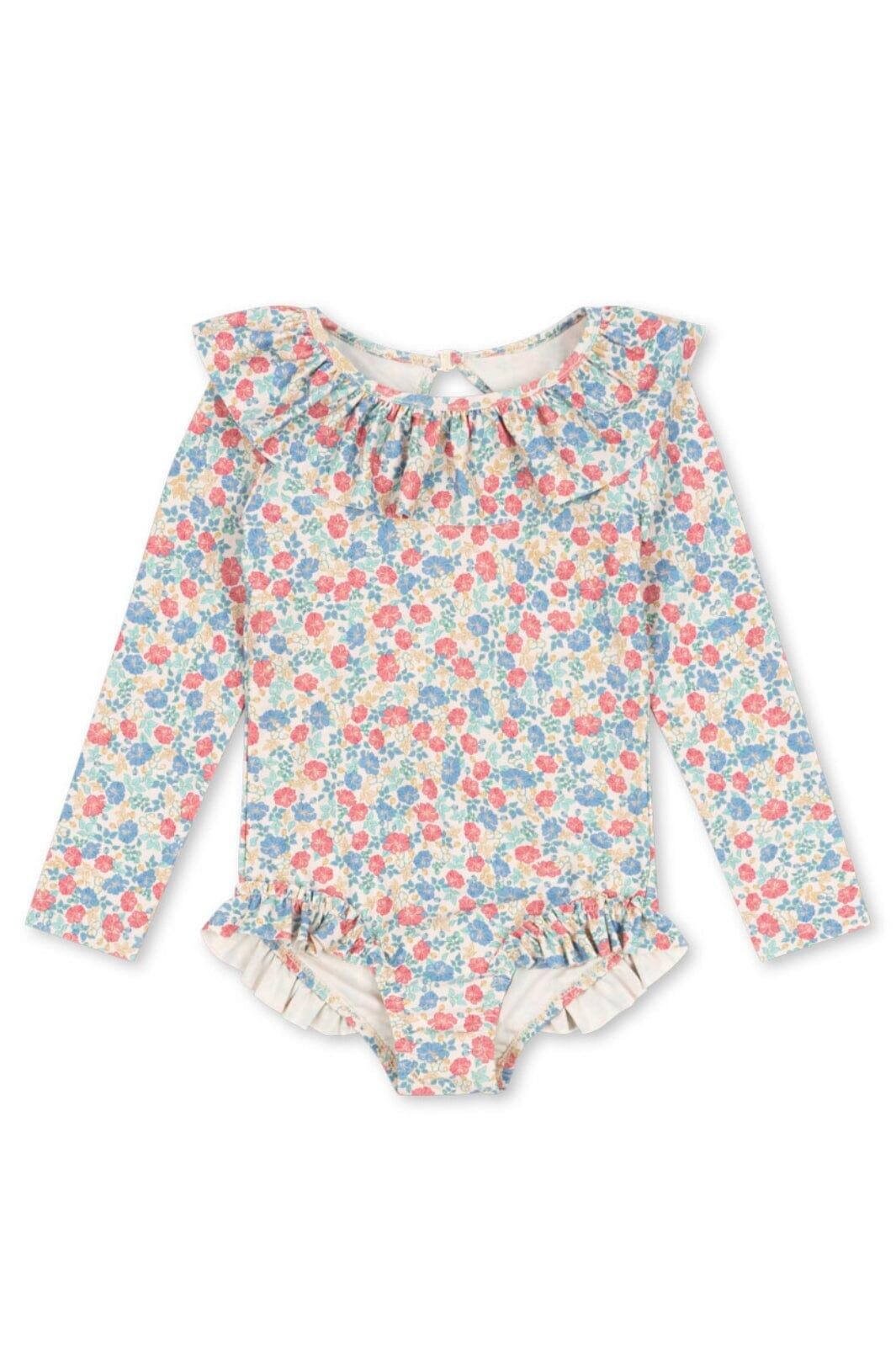 Konges Sløjd - Manuca Ls Swimsuit Grs Ks102514 - Fiola