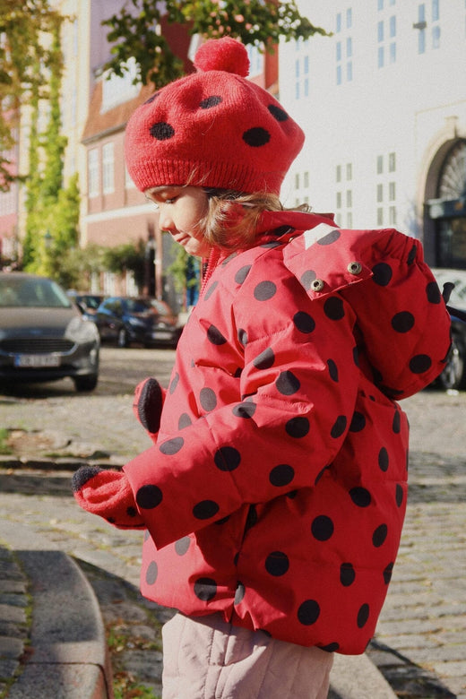 Konges Sløjd - Nuka Ladybug Jacket Grs Ks103524 - Lady Dot