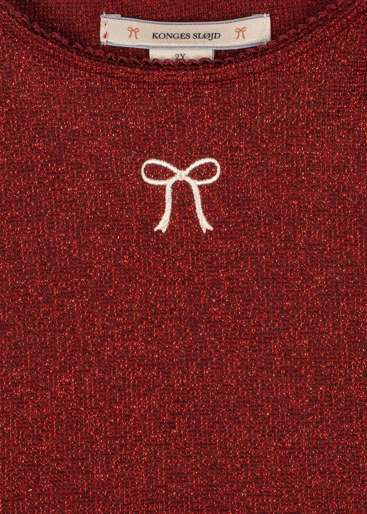 Konges Sløjd - Roli Dress Ocs Ks106587 - Red Dahlia Kjoler 