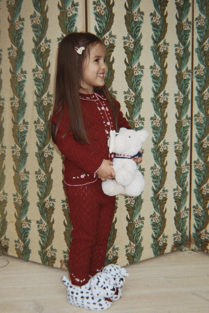 Konges Sløjd - Rosier Pants Ks106225 - Pomegranate Bukser 