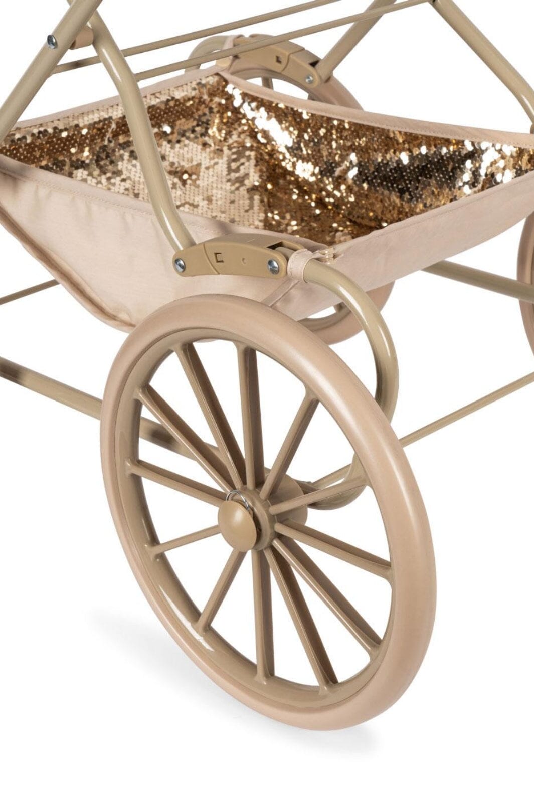Konges Sløjd - Sparkly Doll Pram Ks103985 - Cherry