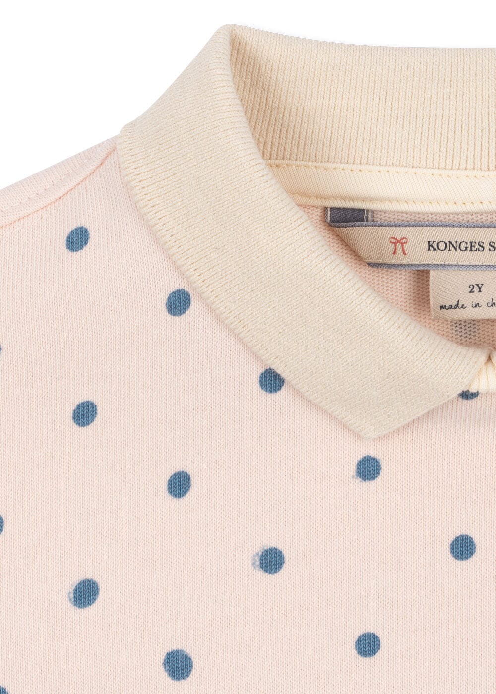 Konges Sløjd - Spotty Ls Polo Gots Ks105088 - Rosewater Dot Bluser 