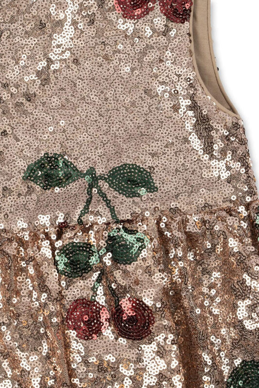 Konges Sløjd - Starla Sequin Dress Ks103990 - Ma Grande Cerise