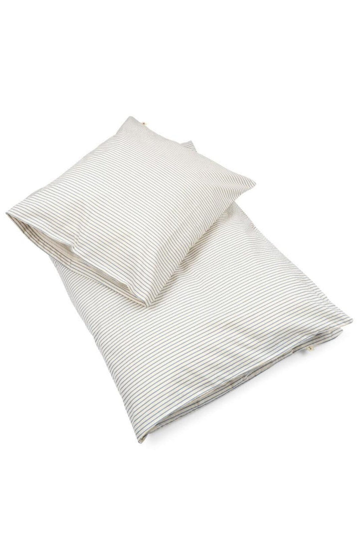 Konges Sløjd - Strandshavet Adult Bedding Gots Ks103997 - Stripe Bluie