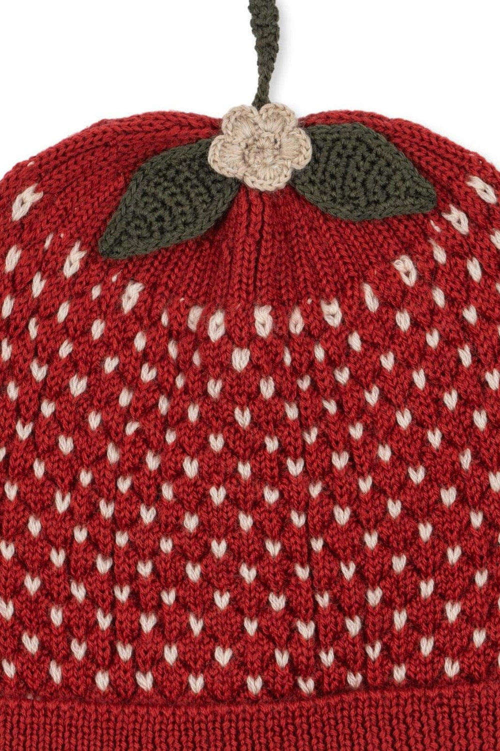 Konges Sløjd - Strawberry Beanie Ks104000 - True Red