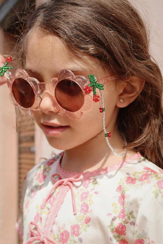 Konges Sløjd - Sunglasses Bead Chain Cherry Ks102829 - Multi