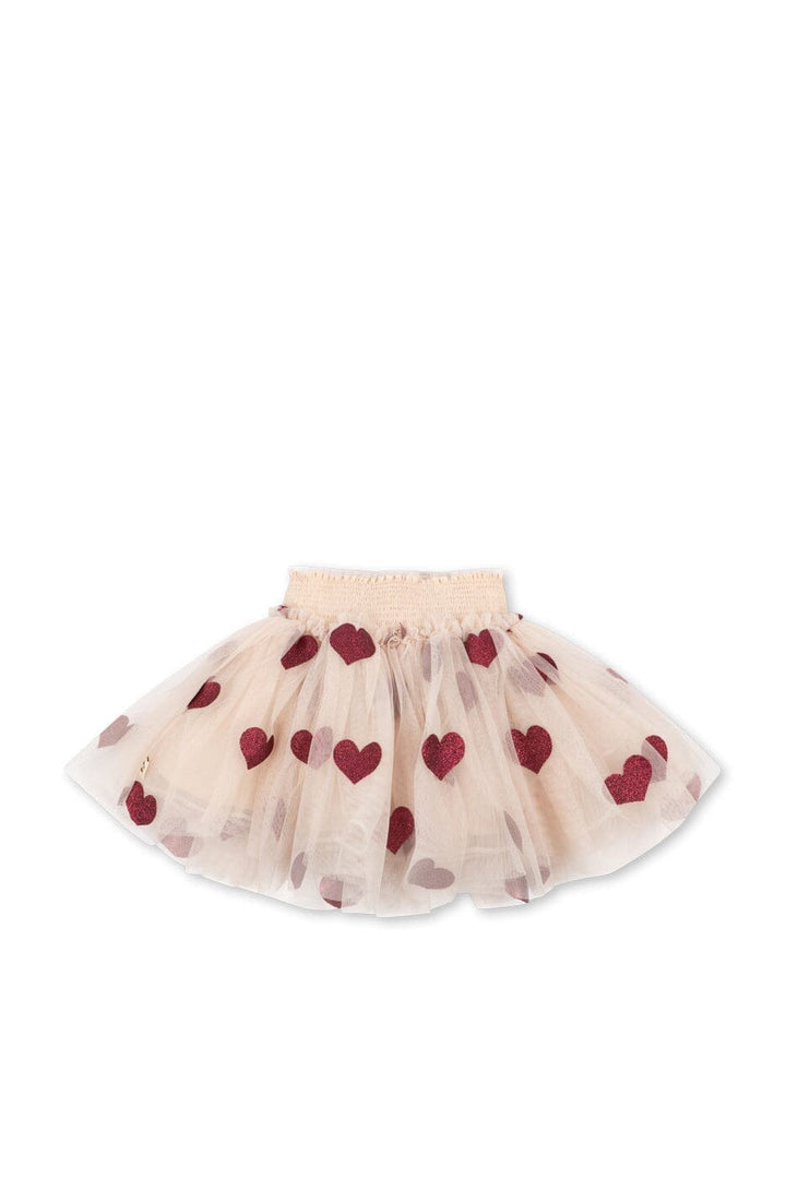 Konges Sløjd - Tullie Smock Skirt Grs Ks106302 - Coeur Glitter Nederdele 
