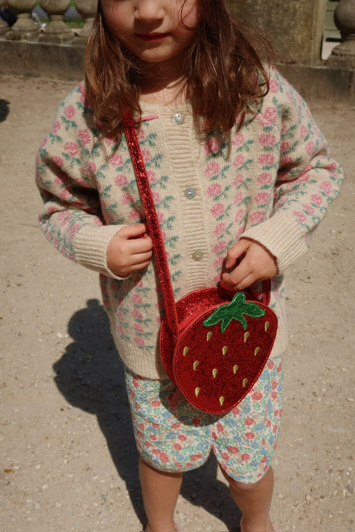 Konges Sløjd - Tut Strawberry Shoulder Bag Ks102388 - Barbados Cherry