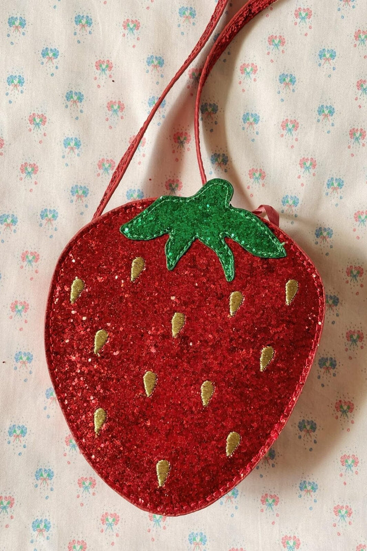 Konges Sløjd - Tut Strawberry Shoulder Bag Ks102388 - Barbados Cherry