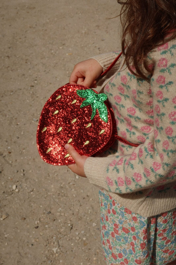 Konges Sløjd - Tut Strawberry Shoulder Bag Ks102388 - Barbados Cherry