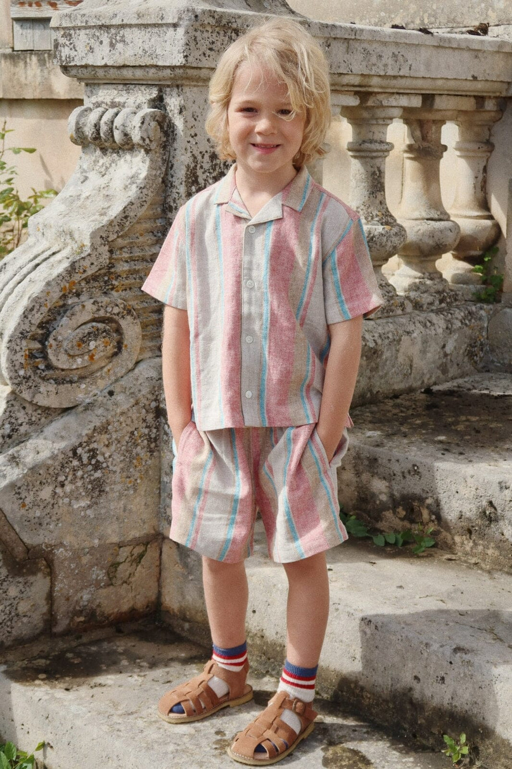 Konges Sløjd - Venice Ss Shirt Ks102448 - Stan Stripe