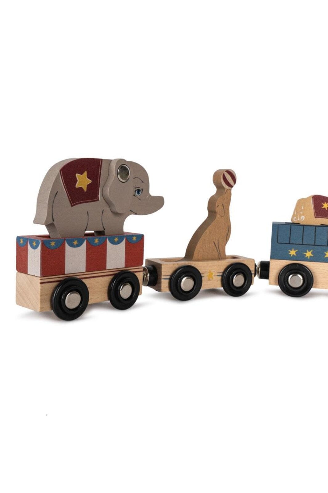 Konges Sløjd - Wooden Animal Train Fsc Ks104059 - Multi