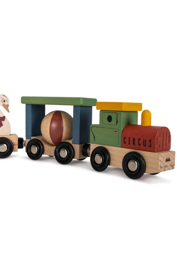 Konges Sløjd - Wooden Animal Train Fsc Ks104059 - Multi