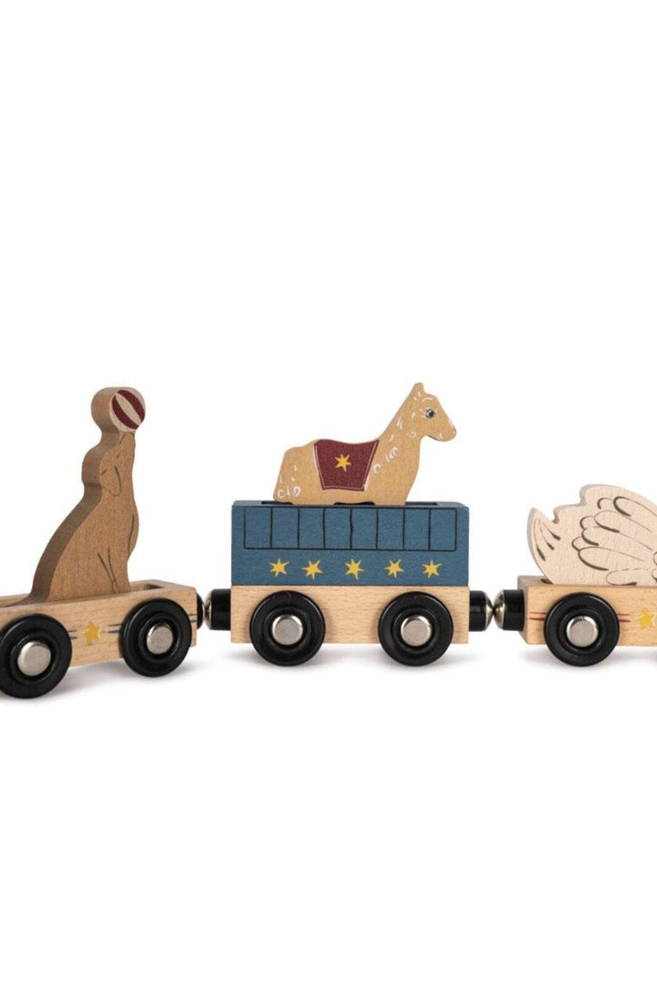 Konges Sløjd - Wooden Animal Train Fsc Ks104059 - Multi