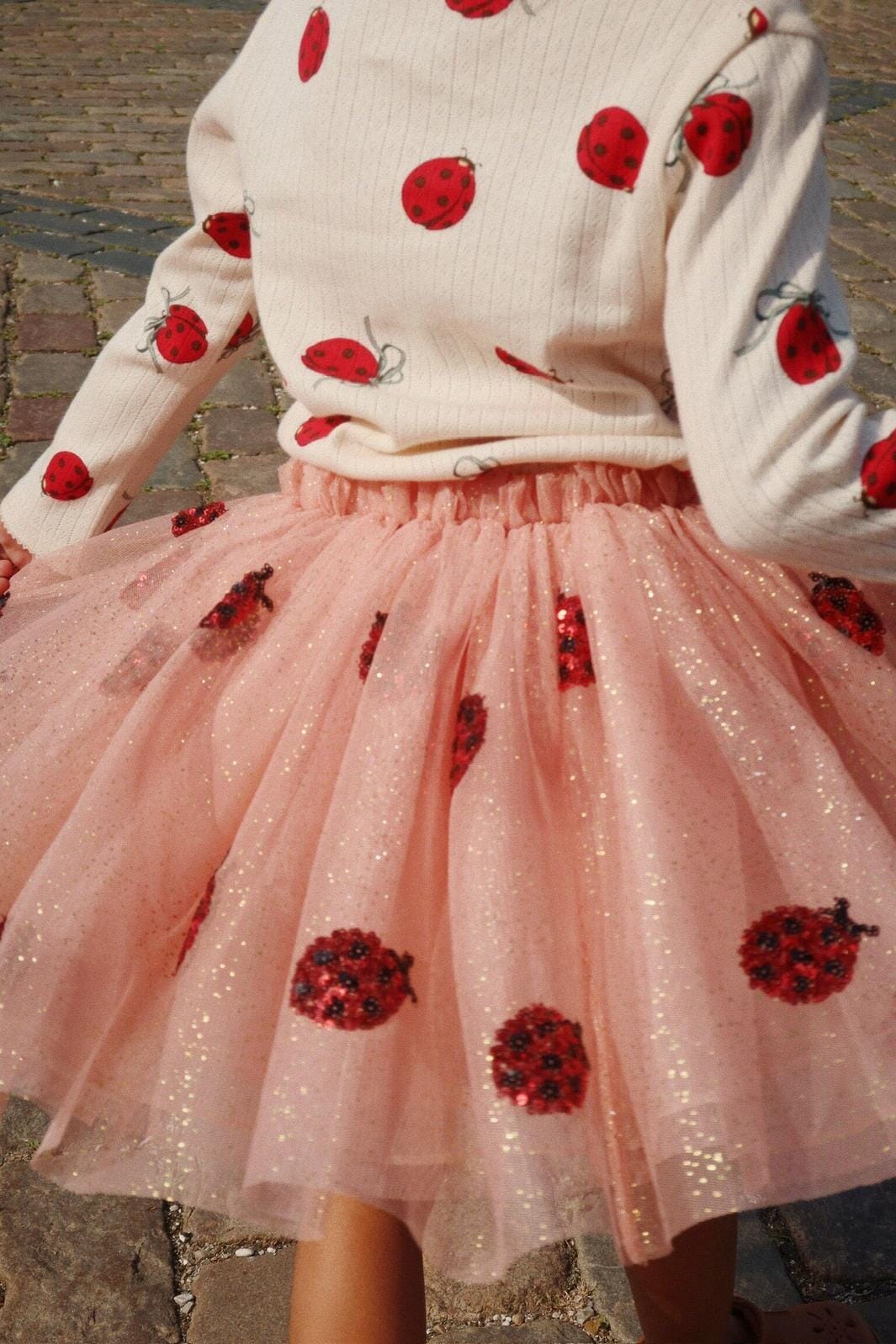 Konges Sløjd - Yvonne Ladybug Skirt Ks102218 - Ladybug Sequin Nederdele 