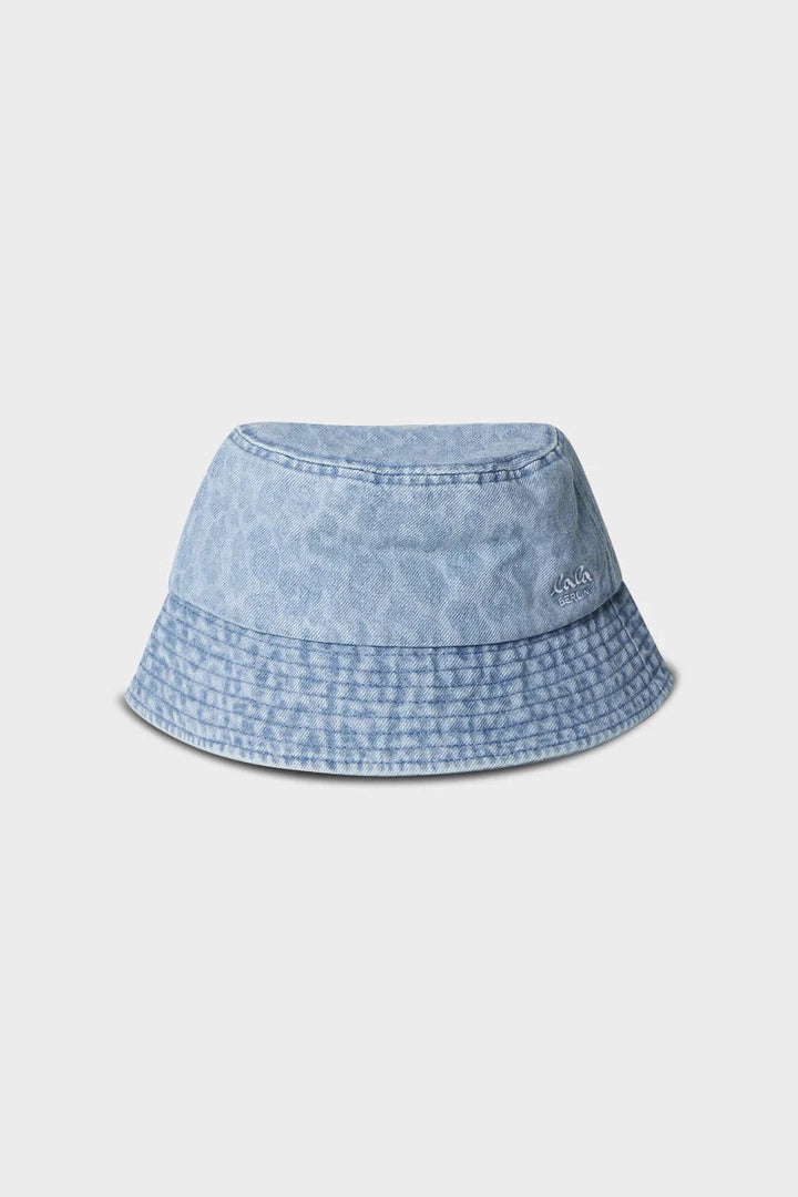 Lala Berlin - Hat Hannah 10021243 - Washed Blue Leo Hatte 