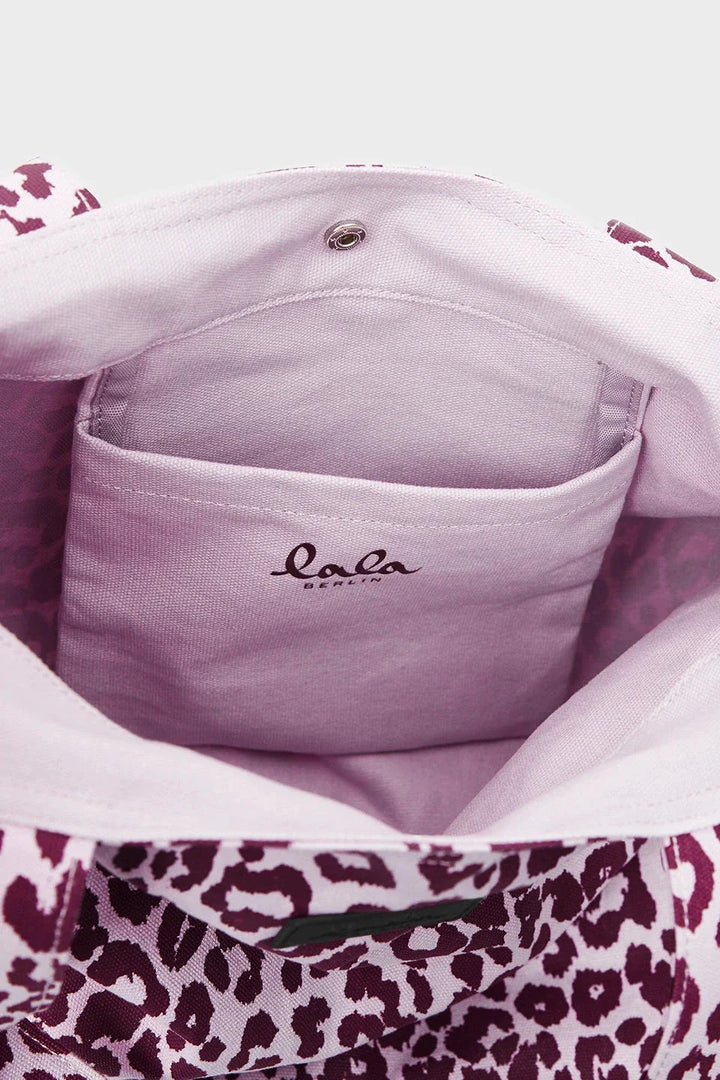 Lala Berlin - Lbtote Carmela 10020175 - Burgundy Leo Tasker 