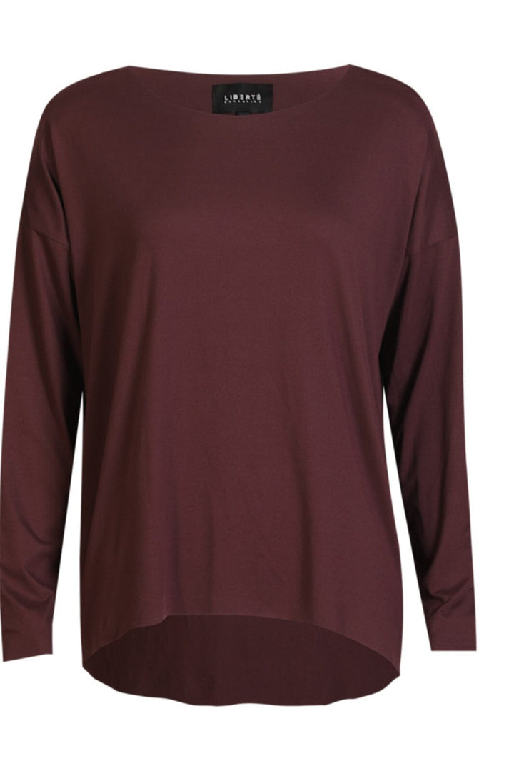 Liberte - Alma-Ls-Top 9504 - Bordeaux Bluser 