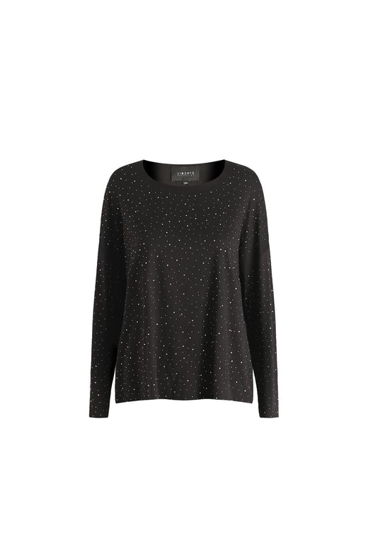Liberte - Alma-Ls-Top 9504 - Black Black Simili