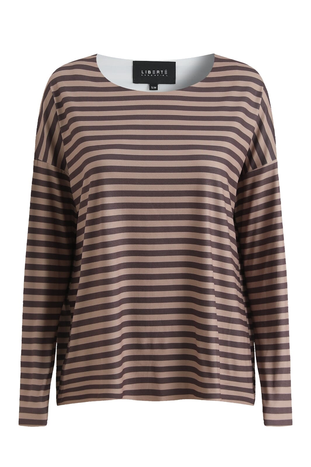 Liberte - Alma-Ls-Top - Brown Stripe