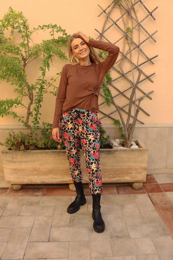 Liberte - Alma-Ls-Twist-Top 22148 - Milk Chocolate