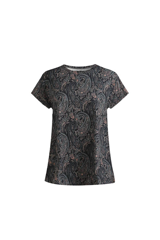 Liberte - Alma-U-Tshirt 9581 - Night Sky Paisley T-shirts 