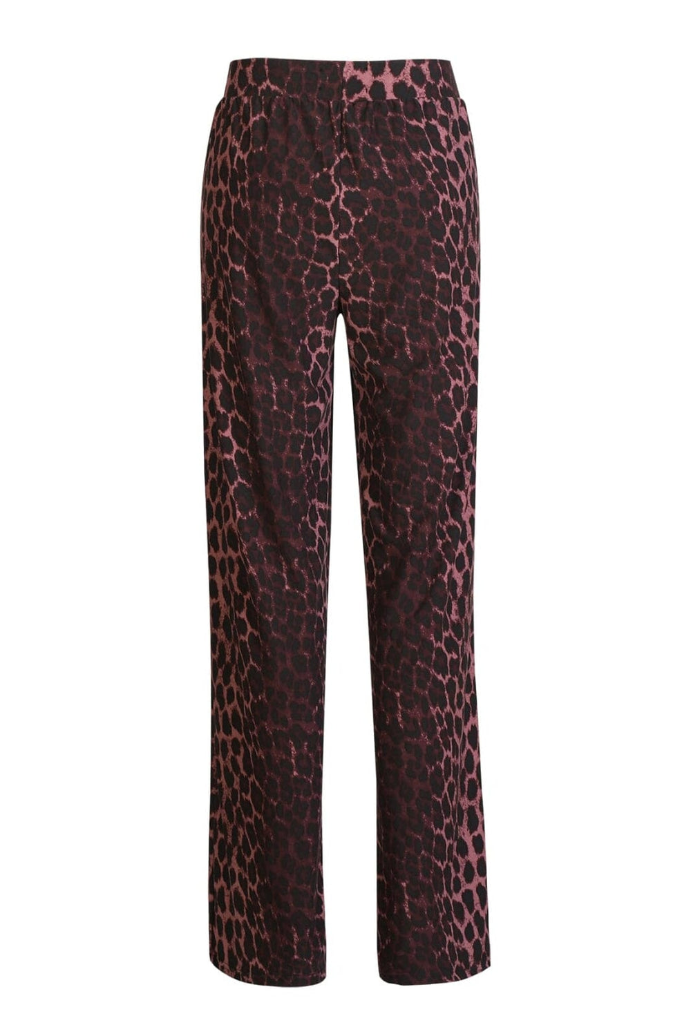 Liberte - Alma-Wide-Pants 9564 - Bordeaux Lux Leo Bukser 