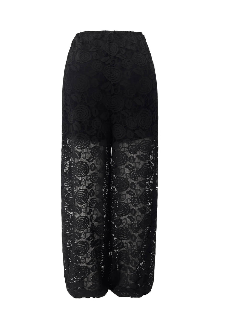 Liberte - Bibi Baloon Pants 22459 - Black Lace Bukser 