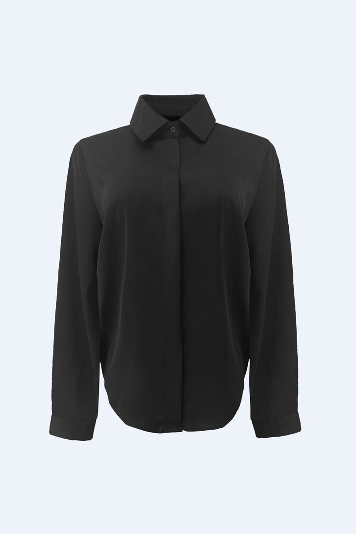 Liberte - Bosso Ls Shirt 22465 - Black
