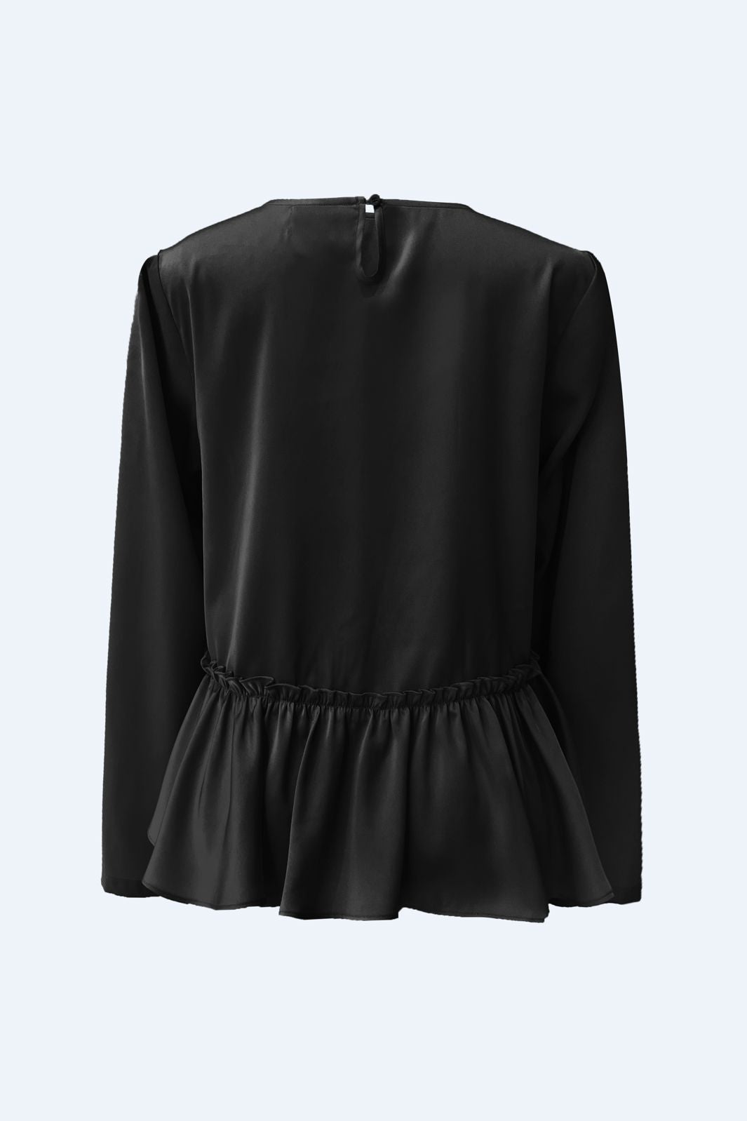 Liberte - Fie Ls Frill Blouse 22466 - Black