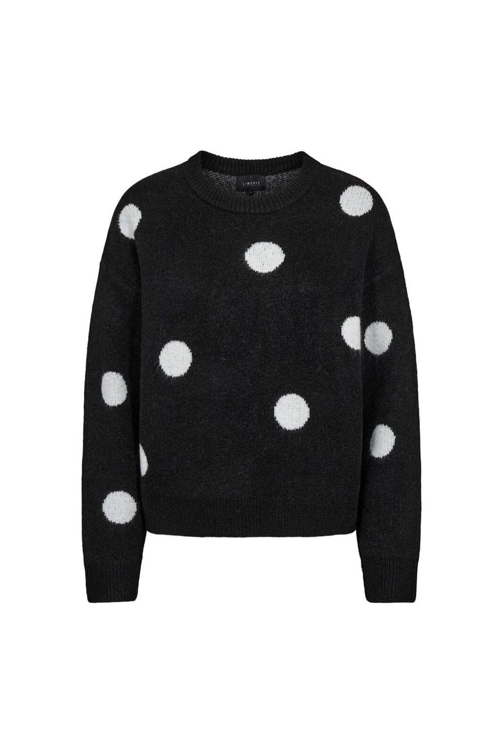 Liberte - Fro Dot Pullover 22344 - Black White Dot