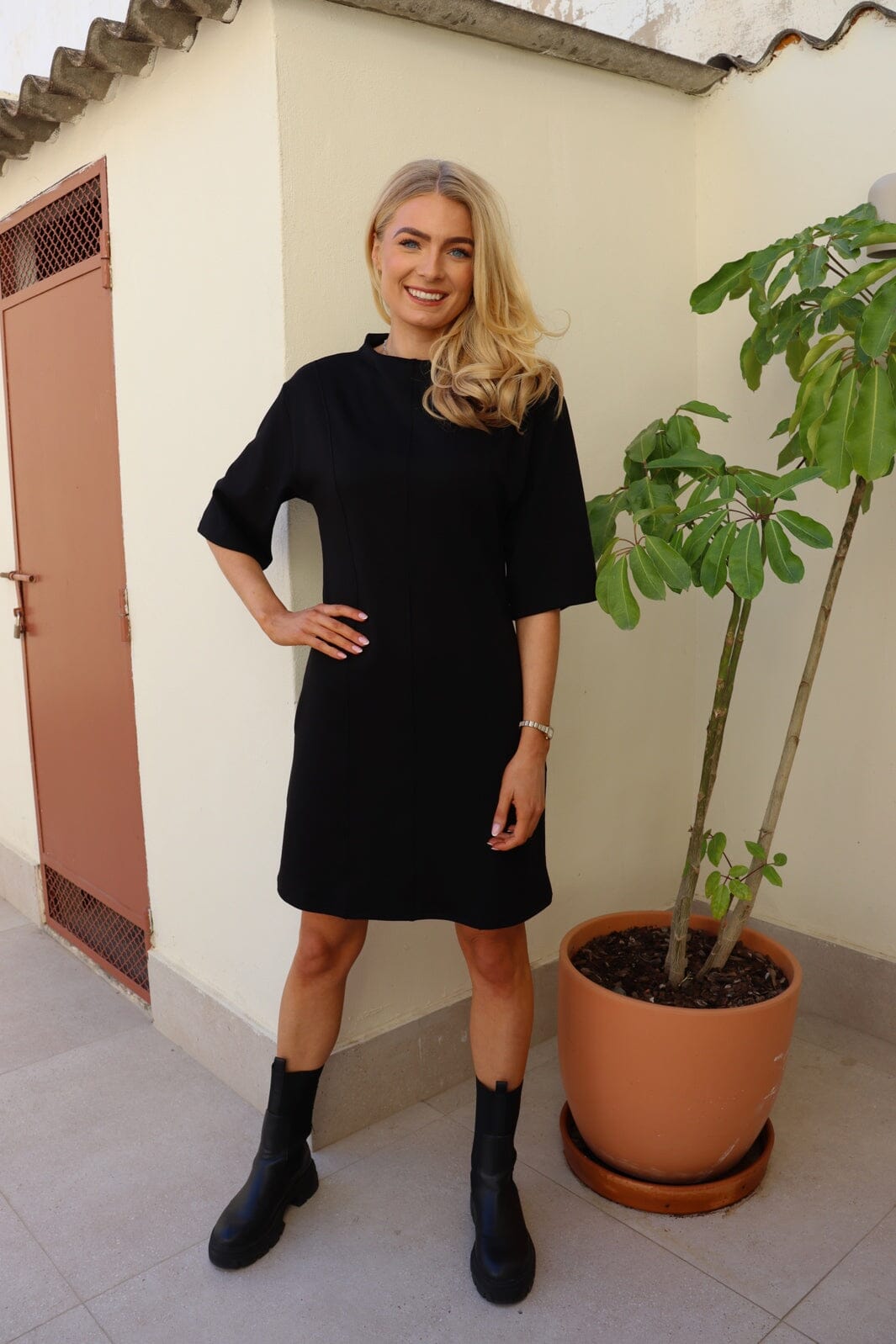 Liberte - Henny Ss Slimfit Dress 22398 - Black