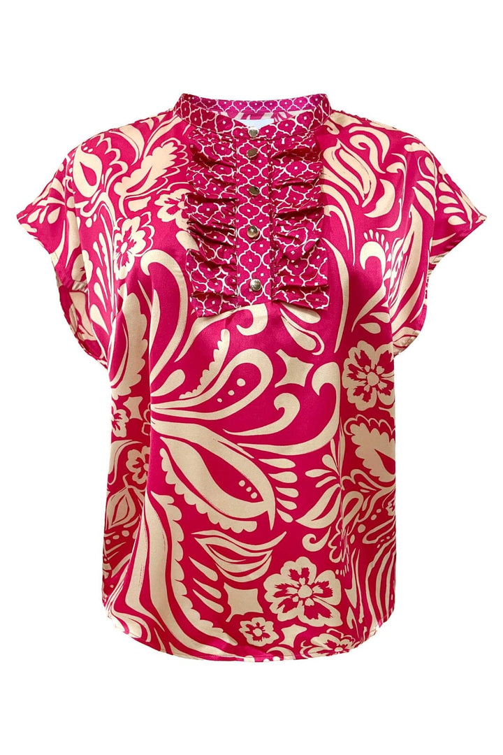 Liberte - Tia-Blouse 22237 - Pink Mix