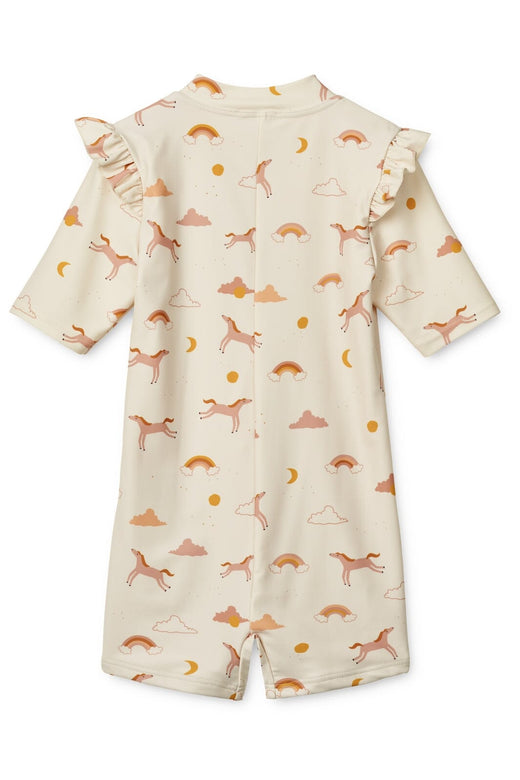 Liewood - Amel Printed Swim Jumpsuit - Dream / Ecru