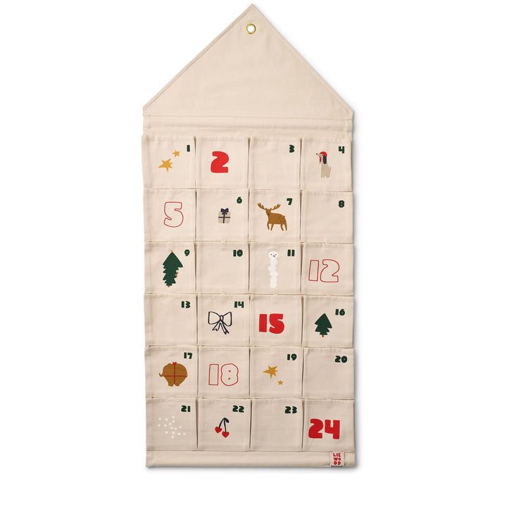 Liewood - Babbo Christmas Gift Calendar LW14987 - Holiday / Sandy Jul 