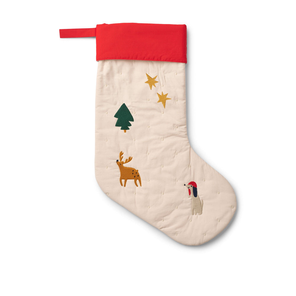 Liewood - Basil Christmas Stocking LW14430 - Holiday / Sandy Jul 