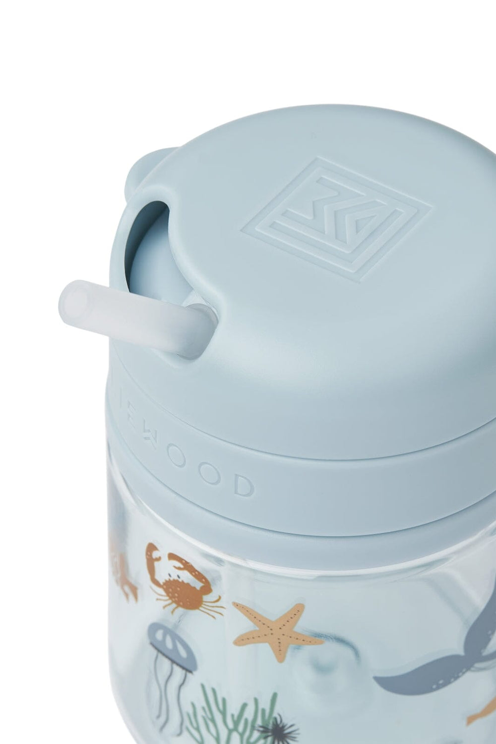 Liewood - Pavia Tritan Straw Cup 280ml - Sea creature / Sandy