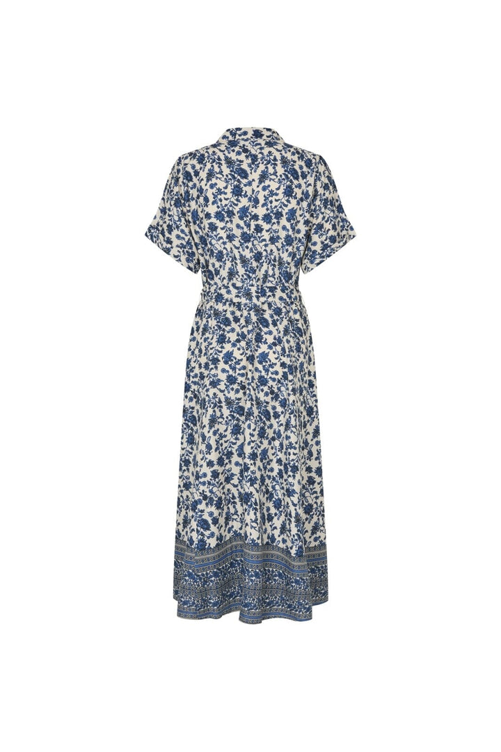 Lollys Laundry - Blakell Midi Dress Ss 26105-3001 - 20 - Blue